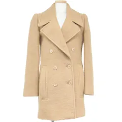 CARVEN カルヴェン Pコート ウールコート アウター ベージュ 34 ミドル丈 起毛  通勤 通学 ベーシック きれいめ 上品 清楚 秋冬のサムネイル