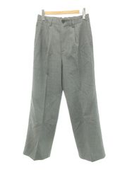 スピック&スパン Spick&Span 24AW ハイブリッドダブルクロスワンタックパンツ スラックス グレー 40