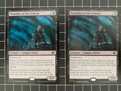 Mtg シングル:   Preacher of the Schism (分派 の説教者) 2枚セット　イクサラン　失われし洞窟