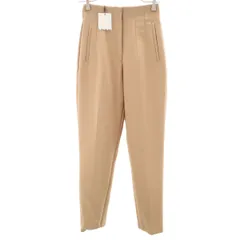 ZARA ザラ 未使用 テーパードパンツ XS ベージュ タグ付き レディース 古着