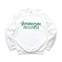 【送料無料】 Simply Sage Market レディース Tシャツ トップス Shenanigan Influencer Sweatshirt White