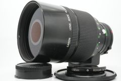 美品 Canon NEW FD REFLEX 500mm F8 超望遠 ミラーレンズ マニュアル オールドレンズ