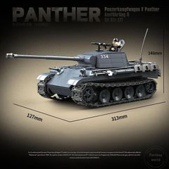 パンター戦車 ドイツ LEGO互換 ブロック戦車 1180PCS 未組立