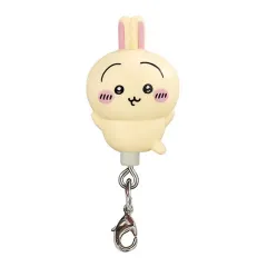 【中古】ストラップ うさぎ（カニカンver.） 「ちいかわ つまんでつなげてますこっと」