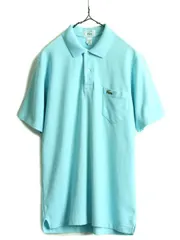 【お得なクーポン配布中!】 80s ラコステ ポケット付き 鹿の子 半袖ポロシャツ M ビンテージ ボックス