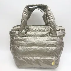 ◇ Θ ROOTOTE ルートート 中綿入り キルティング トートバッグ グレー系 レディース E  【1501160008282】