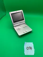 ◇ 074 【通電OK】任天堂 ニンテンドー Nintendo ゲームボーイアドバンスSP GAMEBOY ADVANCE SP GBASP AGS-001 ゲームボーイ プラチナシルバー 銀 携帯型ゲーム機 第5世代