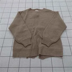 ◇ 未使用 ⊆ ローリーズファーム 2WAY バックオープン 長袖 ニット セーター サイズF ブラウン系 レディース E  【1509180004918】