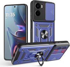 【人気商品】360度回転 リング スタンド機能 車載ホルダー対応 カバー レンズ保護 Motorola(モトローラ) TPU+PC moto g05 専用 g05 耐衝撃 衝撃吸収 moto 指紋防止 擦り傷防止 ケース『AFINER』新型 着脱簡単 （ダーク