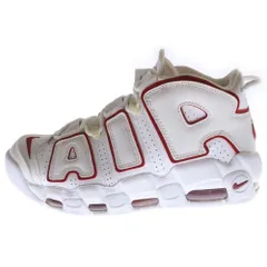 NIKE (ナイキ) AIR MORE UPTEMPO 96 エアモアアップテンポ ハイカットスニーカー ホワイト/レッド US7.5/25.5cm 921948-102
