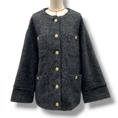 ラウンジドレス ツイードジャケット ツイードノーカラージャケット LOUNGEDRESS（ラウンジドレス）の「ツイードジャケット（ノー