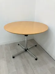 USMハラー キトス テーブ デスク キャスター付き W150 ラッカービーチ USM Kitos Desks | USM