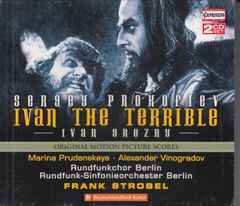 [2CD/Capriccio]プロコフィエフ:映画音楽「イワン雷帝」Op.116/マリーナ・プルデンスカヤ(a)&アレクサンドル・ヴィノグラードフ(b)&フランク・シュトローベル&ベルリン放送交響楽団 2016.9