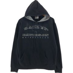 希少】ハーレーダビッドソン ダラス限定 ジップパーカー ネイビー 紺 