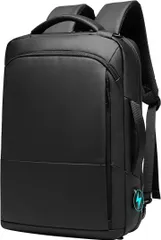 SUNOGE 3WAY ビジネスリュック メンズ リュックサック バックパック ビジネスバッグ 肩掛け usbポート付 15.6インチ 薄型 撥水加工( 1.ブラック)