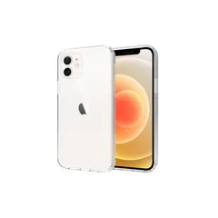 PinLiSheng iPhone 12mini/13mini ケース クリア PC背面 + TPUバンパー 2重構造 黄変防止 耐衝撃 滑り止め 指紋防止 米軍MIL規格 ワイヤレス充電対応 スマホケース iPhone 12 mini 13mini(クリ 1