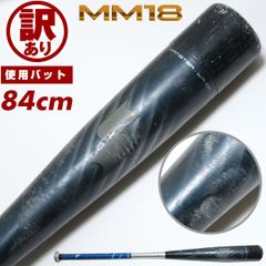 【訳あり/ベーチャン！使用バット/1点のみ】 SSK バット 野球 軟式 FRP MM18 ミドルライト 84cm 670g平均 ミドルバランス ブラック×シルバー SBB4023MDL 野球 大人 一般用 コンポジット