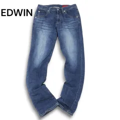 EDWIN エドウィン EG5036 通年 USED加工★ ストレッチ スリム デニム パンツ ジーンズ Sz.30 メンズ