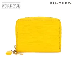 美品 ルイ ヴィトン LOUIS VUITTON エピ ジッピー コインパース 小銭入れ コインケース レザー サンフラワー M81277 90294498
