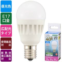 【nagaoka】DAIKO公式 LED電球 E17 40W相当 電球色 nagaoka様専用】DAIKO公式 LED電球 E17 40W相当 電球色 - メルカリ