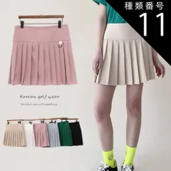 種類11:ホワイト/M ゴルフウェア スカート ゴルフ プリーツ レディース 韓国 春 夏 秋 プリーツスカート ゴルフウエア ミニ スカート テニス おしゃれ かわいい 切り替え ピンク 白 青 緑 ベージュ 黒 ゴルフ女子 大人 スポーツ 韓国ファッション