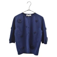 極美品】VALENTINO☆最高級ライン ヘビーレースカーディガン - メルカリ