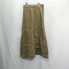 ◇ ⊇ vis-`a-vis ビサビ ロング フレア スカート サイズM ブラウン系 レディース E  【1409240021568】