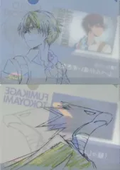 【中古】クリアファイル 轟焦凍＆常闇踏陰 原画クリアファイル2枚セット 「僕のヒーローアカデミア」