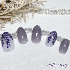 No.85 藤の花ネイル ❁︎ 春ネイル