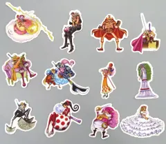 【中古】シール・ステッカー ビッグ・マム海賊団 ステッカーセット(12枚入) 「Meet the ONE PIECE 珠玉のグッズ展」