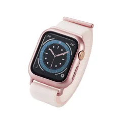 新品 エレコム Apple Watch ケース バンド一体型 40mm ピンク