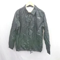 ◇ ⊂ W.W.G フーズフーギャラリー デザイン 長袖 ナイロンブルゾン サイズL ブラック系 メンズ E  【1506190016542】