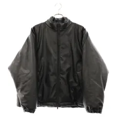 N.HOOLYWOOD (エヌハリウッド) 22AW フェイクレザー プリマロフト スタンダードカラーブルゾン 2222-BL02-018peg ブラックのサムネイル