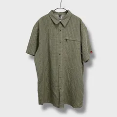 ☆90ｓ☆THE NORTH FACE☆ノースフェイス☆モダール素材チェックシャツ☆緑系☆XXL☆F25M