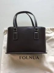 FOLNUA FOLNUA(フォルニュア) ブラウン トートバッグ