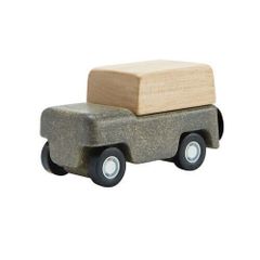 木のおもちゃ PLAN TOYS プラントイ 6280 ワゴンカー くるま 木製 おもちゃ 男の子 キッズ