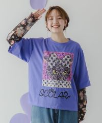ScoLar スカラー パリティ 波凛帝 平安京 総柄 BIG パーカー 新品 ScoLar スカラー パリティ 波凛帝 平安京 総柄 BIG パーカー 新品
