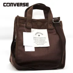 スクエア トートバッグ ショルダーバッグ CONVERSE コンバース CORDUROY SQUARE 2WAY TOTE ライトブラウン 70074200-72 USA ブランド