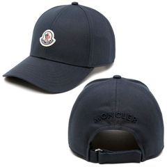 81 MONCLER モンクレール 3B00039 04863 ネイビー ベースボールキャップ 男女兼用