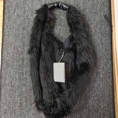 Our Legacy DRIP BAG Black Fake Fur　ブラック　トートバッグ