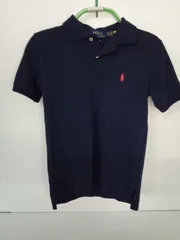 POLO RALPH LAUREN/ポロラルフローレン　ポロシャツ　紺　140cm【中古品】