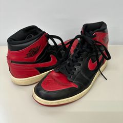 NIKE AIR JORDAN1 RETRO HIGH Chicago Bulls Bred DMP ナイキ エアジョーダン1 レトロ ハイ シカゴブルズ 332550-061 27.5cm 【紫波80-0009】