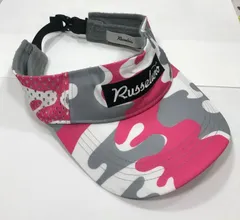 Russeluno ラッセルノ 総柄 ルチャマスク サンバイザー 長州力 x Russeluno】VISOR | ENTITLED OPINIONS CLUB