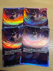 ワンピース　サボ　SR PRB02-014 4枚セット