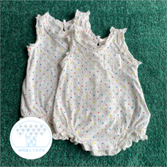 ☆ベビー服　ロンパース　70サイズ　２枚組　双子