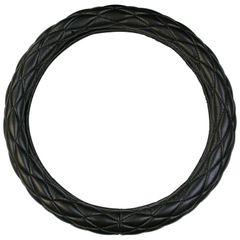 ハンドルカバー Ｓサイズ 36.5～37.5cm キルティング ブラック