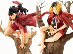 コトブキヤ ARTFX J ハイキュー！！ 黒尾鉄朗 孤爪研磨 1/8 完成品フィギュア 2体セットのサムネイル