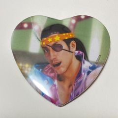 『龍が如く』真島吾朗 誕生日記念くじ ハート缶バッジ
