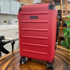 【美品】 ソルガード SOLGAARD Carry-on 39L 機内持込 時短スーツケース レッド 平塚店