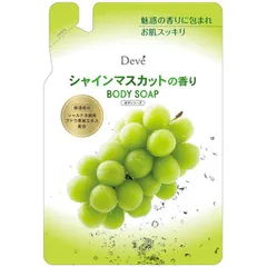 【 新品 未開封 】 熊野油脂 ディブ シャインマスカットの香りボディソープ 詰替 350ml 未使用 送料無料のサムネイル